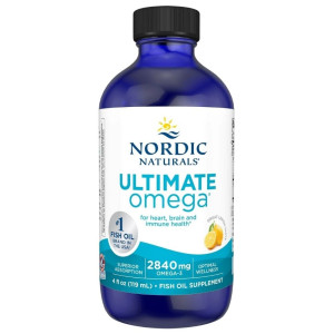 Nordic Naturals Ultimate Omega 2840 mg, cytryna - 119 ml