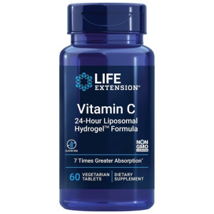 Life Extension Witamina C, 24-godzinna formuła liposomalna - 60 tabletek