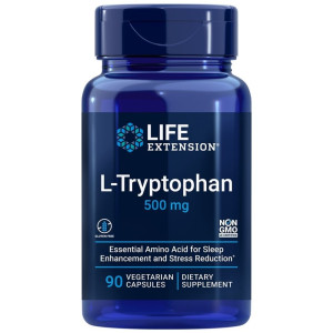 Life Extension L-Tryptofan 500 mg - 90 kapsułek