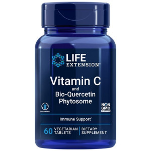 Life Extension Witamina C i Fitosom Bio-kwercetyny - 60 tabletek