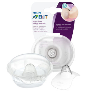 Philips Avent Silikonowe osłonki na sutki, Small 15 mm - 2 sztuki