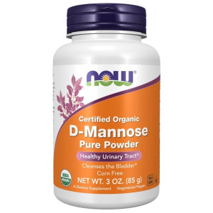 Now Foods D-Mannoza w proszku - 85 g