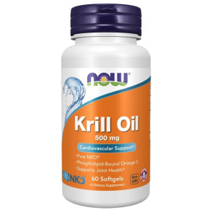 Now Foods Olej z kryla 500 mg - 60 kapsułek
