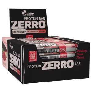 Olimp Mr Zerro Protein Bar Baton proteinowy, malina - 25 sztuk