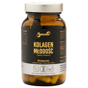 Panaseus Kolagen Młodość (kolagen typu II) - 50 kapsułek