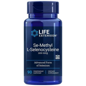 Life Extension Se-Metylo-L-Selenocysteina, Selen 200 mcg - 90 kapsułek