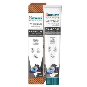 Himalaya Wybielająca pasta do zębów z węglem aktywnym i czarnuszką - 75ml