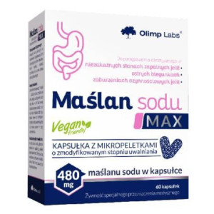 Olimp Maślan sodu MAX - 60 kapsułek