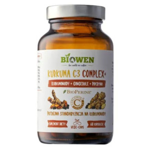 Biowen Kurkuma C3 Complex+ - 60 kapsułek