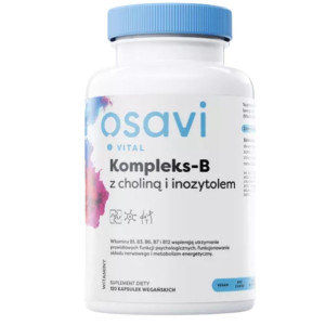 Osavi Kompleks B z choliną i inozytolem - 120 kapsułek