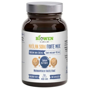 Biowen Maślan sodu Forte Max 580 mg - 100 kapsułek