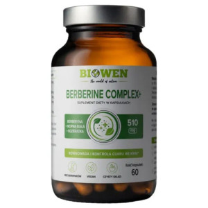 Biowen Berberine Complex+ 510 mg - 60 kapsułek