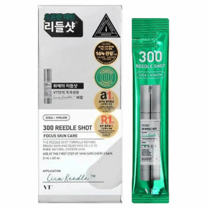 VT Cosmetics Reedle Shot 300 Mikroigłowy booster do twarzy - 10 x 2 ml