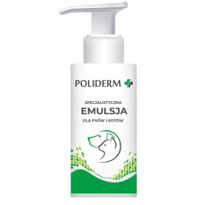 JM Sante Poliderm Emulsja na stany zapalne dla psa i kota - 140 ml