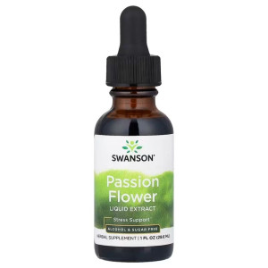 Swanson Płynny ekstrakt z męczennicy (Passiflora) - 29,6 ml