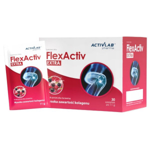 Activlab Pharma FlexActiv Extra, porzeczka-żurawina - 30 saszetek