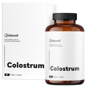Laborell Colostrum Siara bydlęca 40% IgG - 90 kapsułek