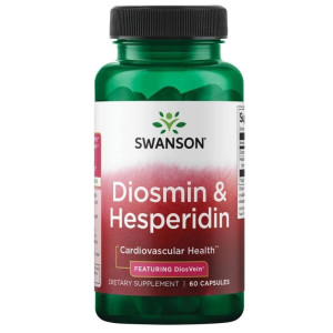 Swanson Diosmina i hesperydyna (DiosVein) - 60 kapsułek