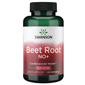 Swanson Beet Root NO+ - 60 tabletek do żucia