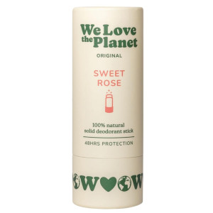 We Love The Planet Dezodorant w sztyfcie Sweet Rose - 40 g