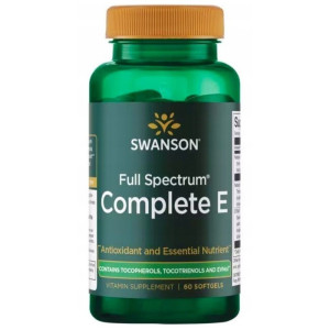 Swanson Full Spectrum Complete E z tokotrienolami - 60 kapsułek