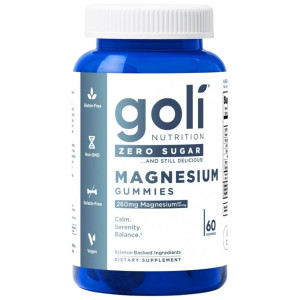 Goli Nutrition Magnez 260 mg, jagoda - 60 żelek