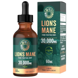 Wiseshrooms Lion's Mane w kroplach - 60 ml
