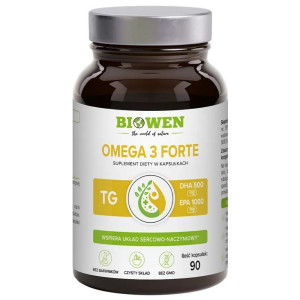 Biowen Omega 3 Forte - 90 kapsułek