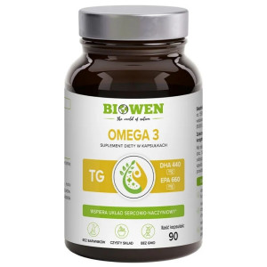 Biowen Omega 3 - 90 kapsułek
