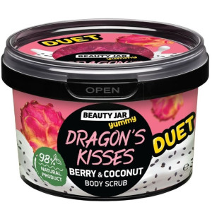 Beauty Jar Peeling do ciała Dragons Kisses z ekstraktami egzotycznymi - 360 g