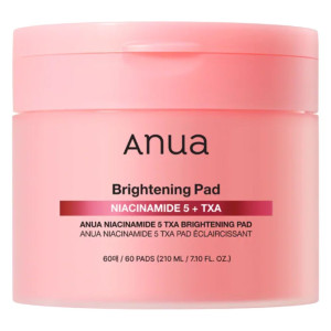 Anua Niacinamide 5 + TXA Rozjaśniające płatki z tonikiem - 60 sztuk