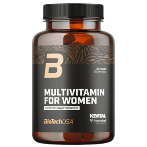 BioTechUSA Multiwitamina dla kobiet - 60 tabletek