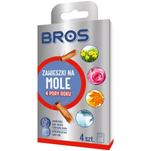 Bros Zawieszki na mole cztery pory roku - 4 sztuki