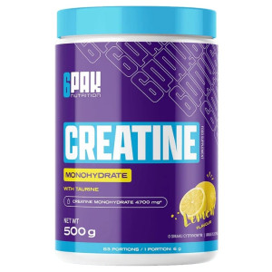 6PAK Monohydrat kreatyny w proszku cytrynowy - 500 g