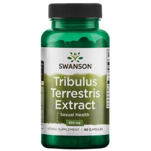 Swanson Tribulus Terrestris (Buzdyganek naziemny) 500 mg - 60 kapsułek