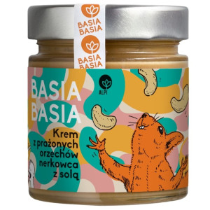 Alpi Basia Basia Krem z prażonych orzechów nerkowca z solą - 210 g