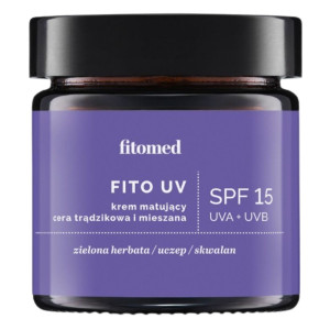 Fitomed - UV SPF 15 krem matujący do cery trądzikowej i mieszanej  - 55 g