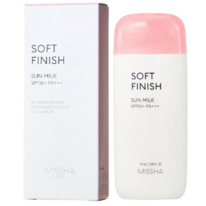 Missha Mleczko przeciwsłoneczne SPF50+/PA+++ All Around Safe Block Soft Finish - 70 ml