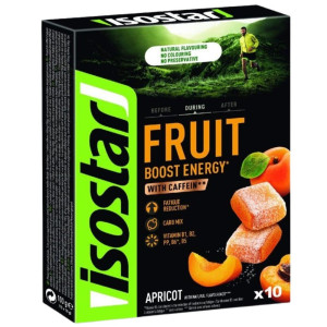 Isostar Energetyczna galaretka z kofeiną, morela - 100 g (10x10 g)