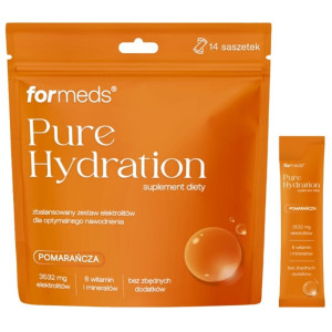 Formeds Pure Hydration Elektrolity, Pomarańcza - 14 saszetek
