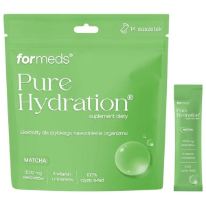 Formeds Pure Hydration Elektrolity, Matcha - 14 saszetek