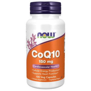 Now Foods CoQ10 (Koenzym Q10) 150 mg - 100 kapsułek