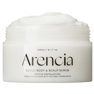 Arencia Fresh Cloud Peeling do ciała i skóry głowy, biała herbata i neroli - 260 g