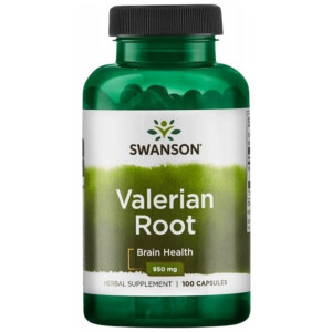 Swanson Waleriana 475 mg - 100 kapsułek