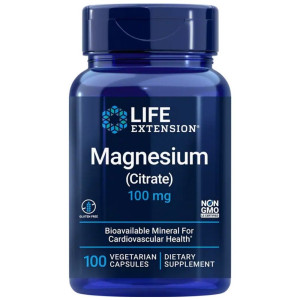 Life Extension Cytrynian Magnezu 100 mg - 100 kapsułek