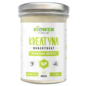 Biowen Kreatyna mikronizowana, monohydrat - 250 g