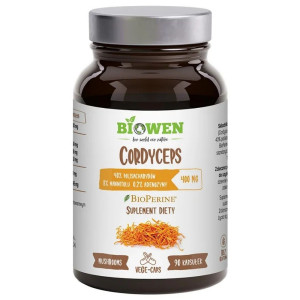 Biowen Cordyceps 400 mg - 90 kapsułek