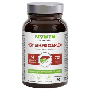 Biowen Hepa Strong Complex+ - 90 kapsułek