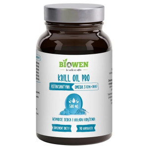 Biowen Krill Oil Pro Olej z kryla - 90 kapsułek