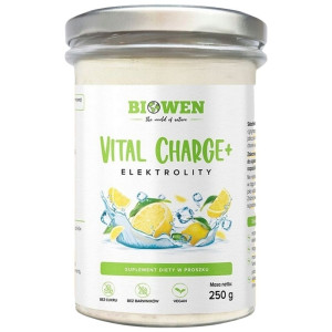 Biowen Vital Charge+ Elektrolity, cytryna - 250 g